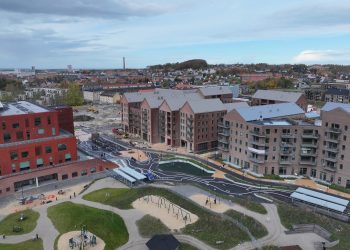 Foto1_Huset Stigsborg, Teglgaarden og Stigsborghus ved Skolepladsen