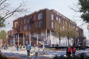 Visualisering af Børne- og Ungeuniverset på Stigsborg Havnefront