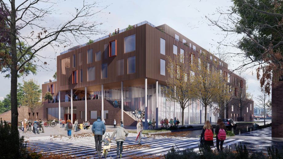 Visualisering af Børne- og Ungeuniverset på Stigsborg Havnefront